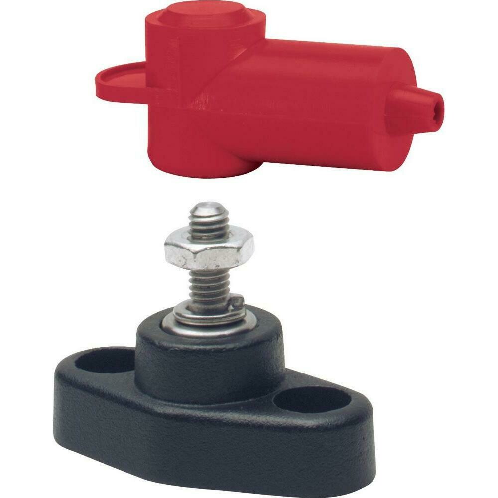 Blue Sea 2011 PowerPost Mini High Amperage Cable Connector - 1/4&quot; Stud