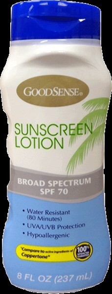 Goodsense Spf 70 Sunscreen Lotion - 8 Oz Case Pack 12
