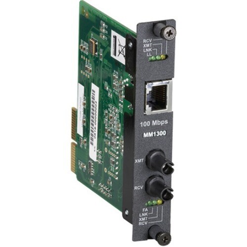 Black Box High-Density LMC5022C-R3 Transceiver/Media Converter