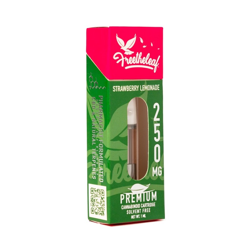 Cbd Vape Cartridge 250mg Strawberry Lemonade 