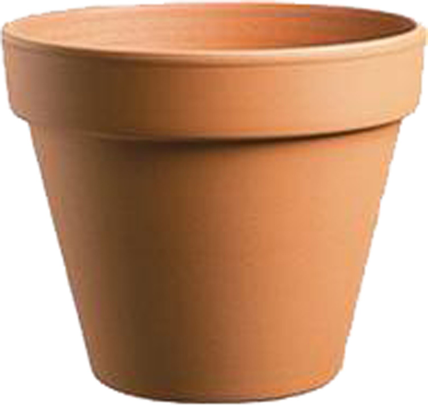 Southern Patio - Standard Clay Pot (Case of 8 ), Color: TERRA COTTA, Size: 8 INCH