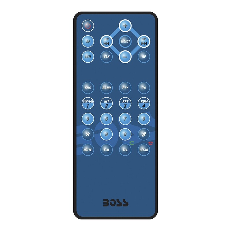 Boss Audio Remote Control f/MR762BRGB Bluetooth Stereos