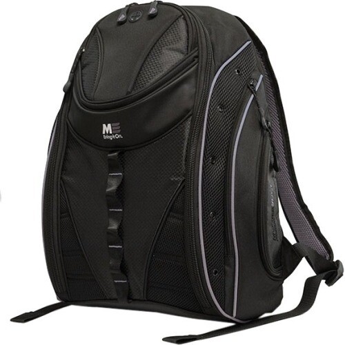 Mobile Edge Express Carrying Case (Backpack) for 17&quot; MacBook - Black, Silver