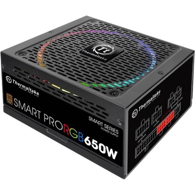 Thermaltake Smart Pro RGB 650W Bronze Fully Modular