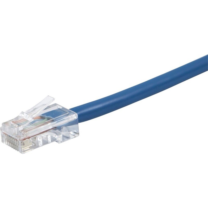 Monoprice ZEROboot Series Cat6 24AWG UTP Ethernet Network Patch Cable, 75ft Blue