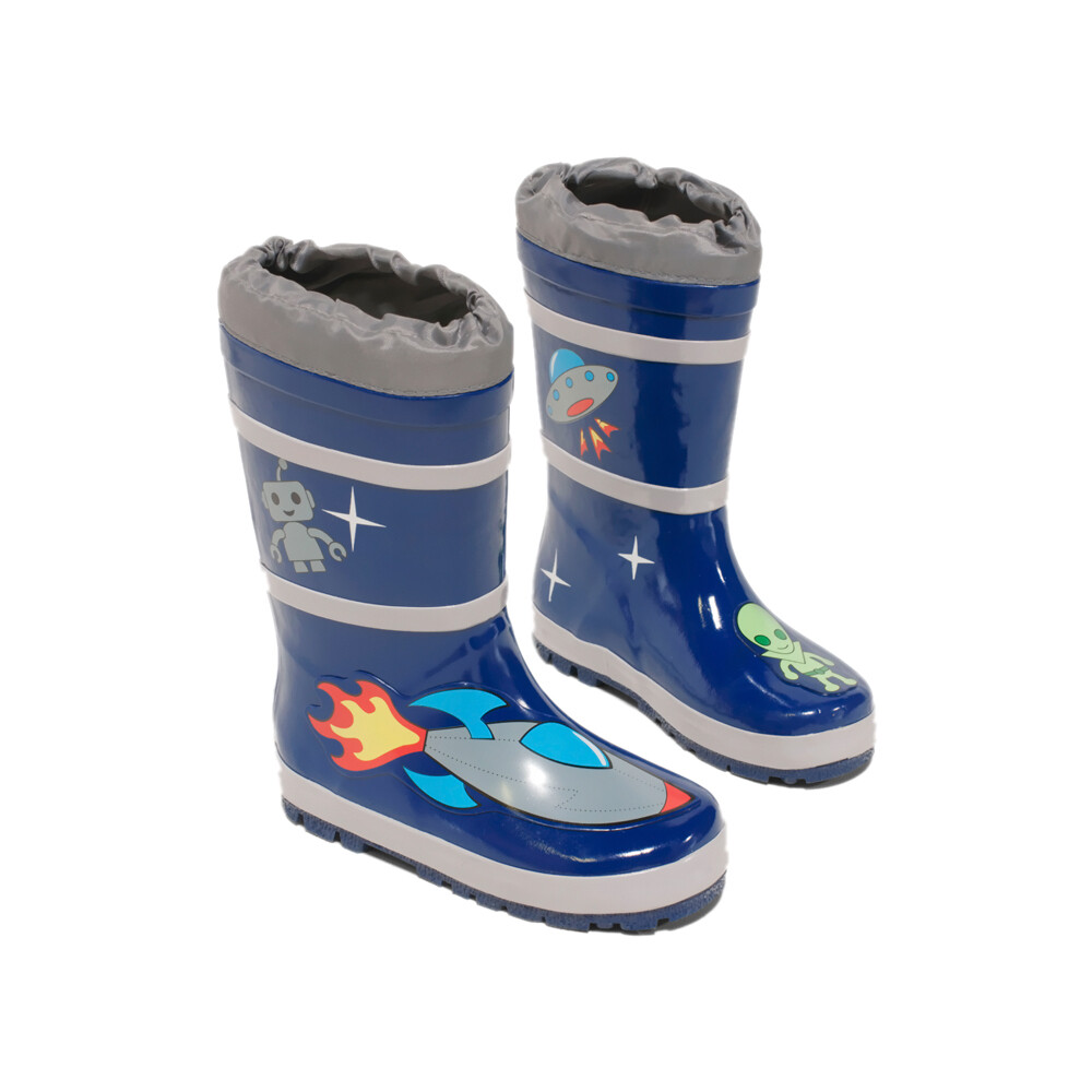 Kidorable Space Hero Rain Boots Size 9