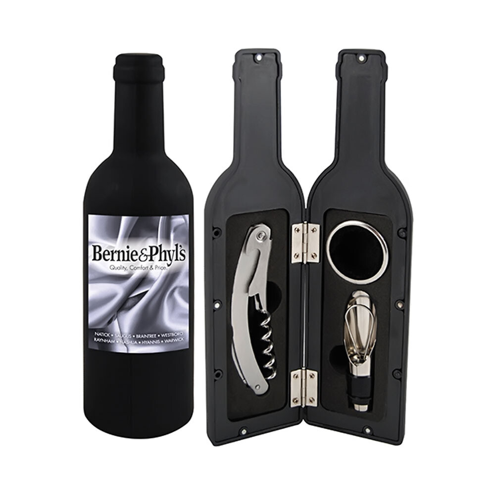 Premiumconnection 5 Pc Wine Bottle Accessory Set