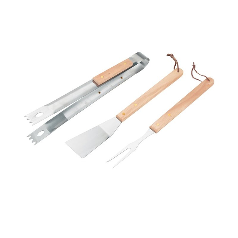 Premiumconnection 3 Pc Stainless Steel Bbq Tools