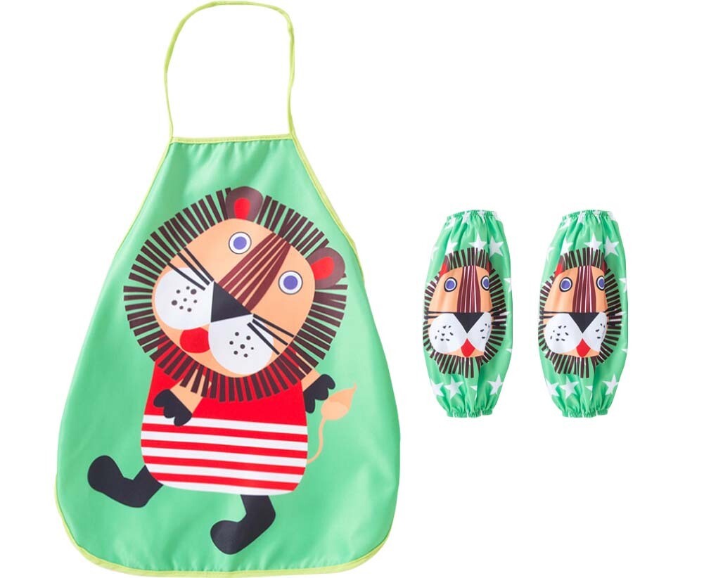 Art Smock Childrens Aprons Painting Apron With Cuff
