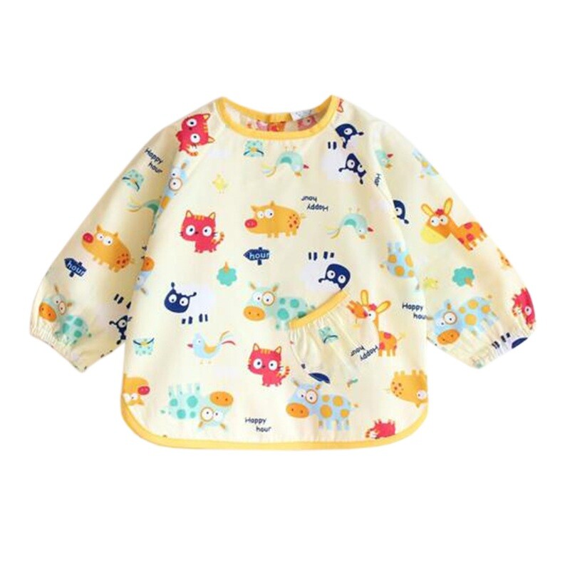 Creative Baby Smock Feeding Bib Waterproof &amp; Oilproof Feeding Clothes Baby Bibs No.13