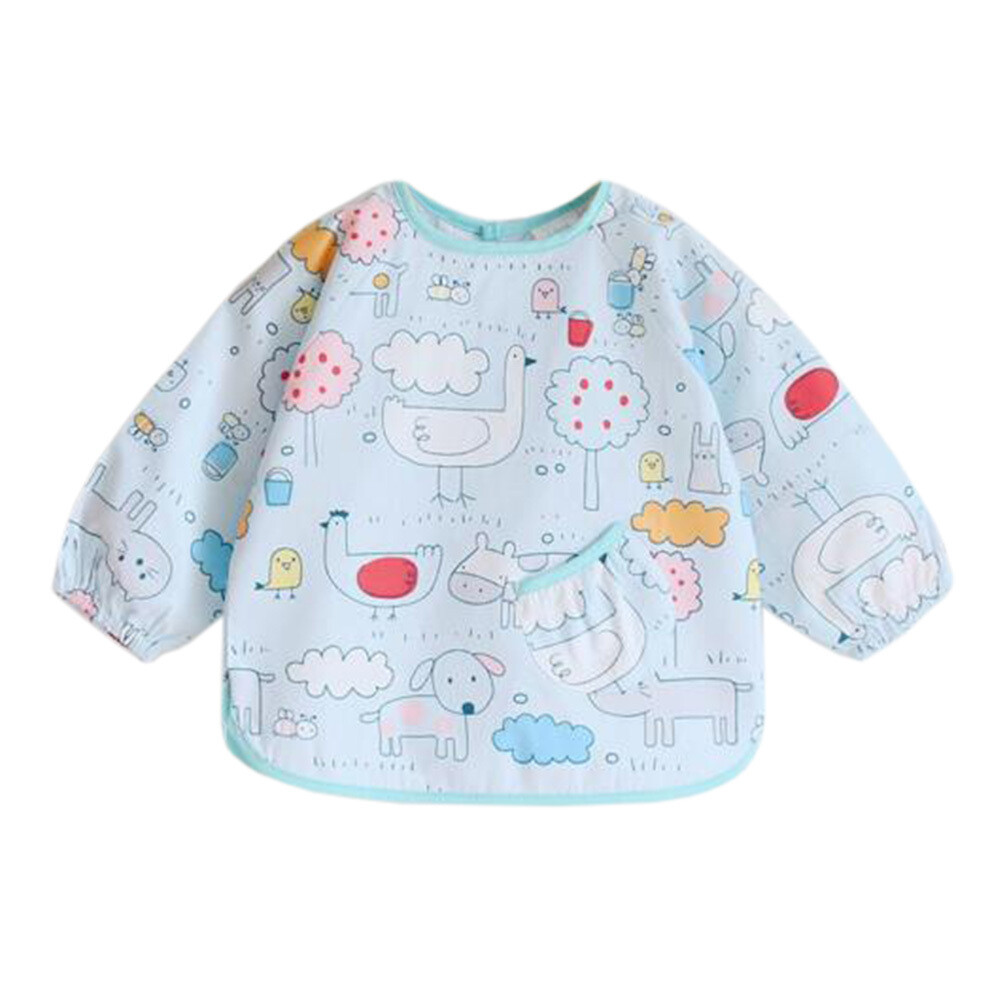 Creative Baby Smock Feeding Bib Waterproof &amp; Oilproof Feeding Clothes Baby Bibs No.14