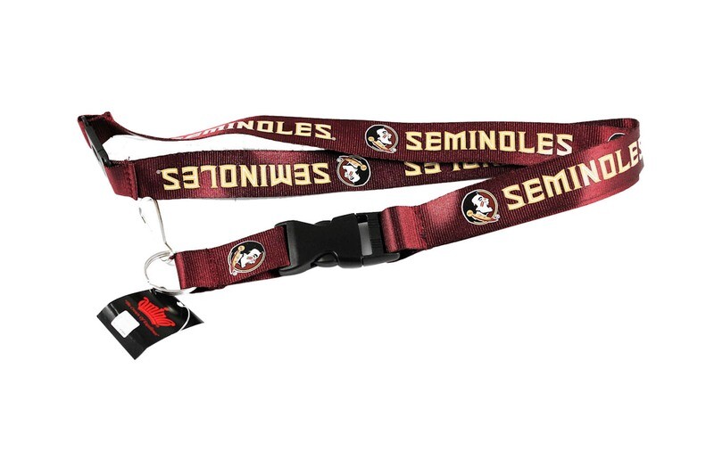 Florida State Seminoles Lanyard Keychain Id Ticket Ncaa