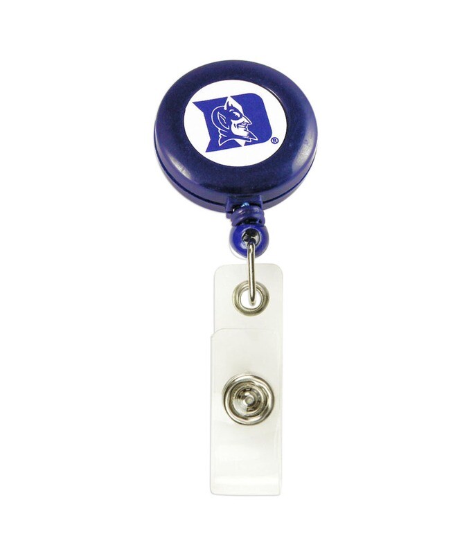 Duke Blue Devils Retractable Badge Reel Id Ticket Clip Ncaa