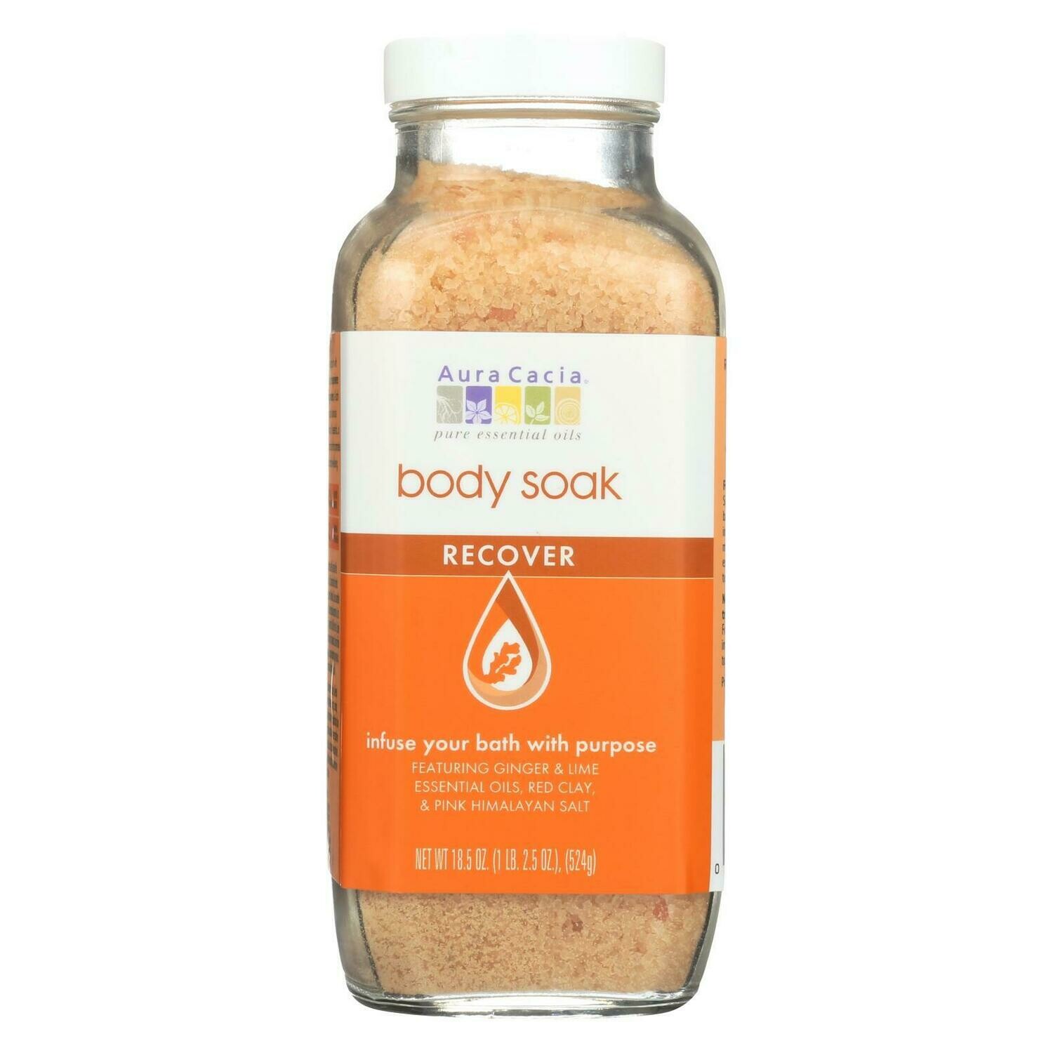 Aura Cacia - Body Soak - Recover - 18.5 Oz - 1 Each