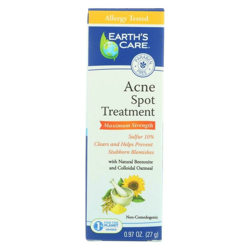 Earth&#39;s Care Acne Spot Treatment - .97 Oz