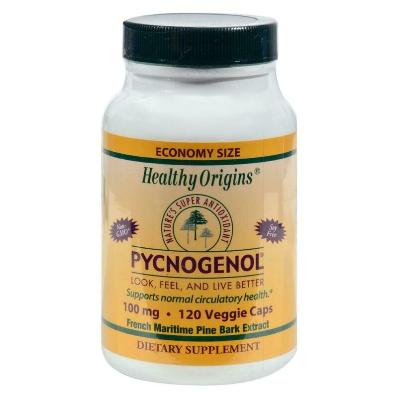 Healthy Origins Pycnogenol - 100 Mg - 120 Vcaps