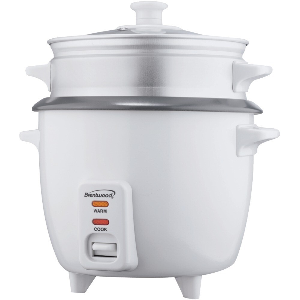Brentwood Appliances Ts-480s Rice Cooker With Food Steamer (15 Cups, 900 Watts)