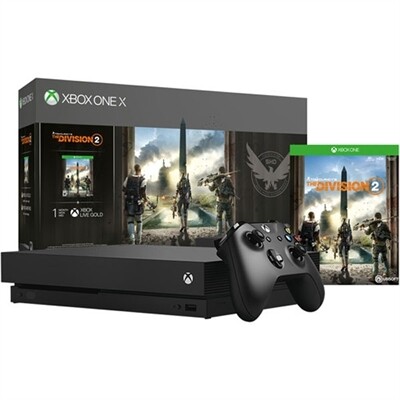 Xbox One X 1tb Division 2 Bun