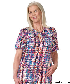 Value Priced Adaptive Snapback Wheelchair Dress For Women - Nursing Home Dresses