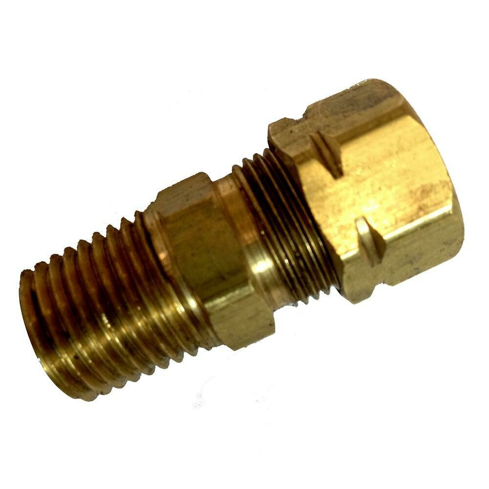 Uflex Straight Helm Fitting 1/4 NPT