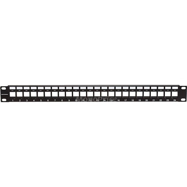 Monoprice Keystone Jack Panel, 24 Ports