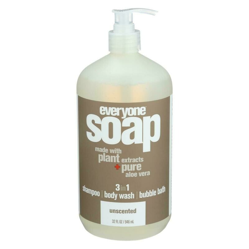 Eo Products - Everyone Soap - Unscented - 32 Fl Oz