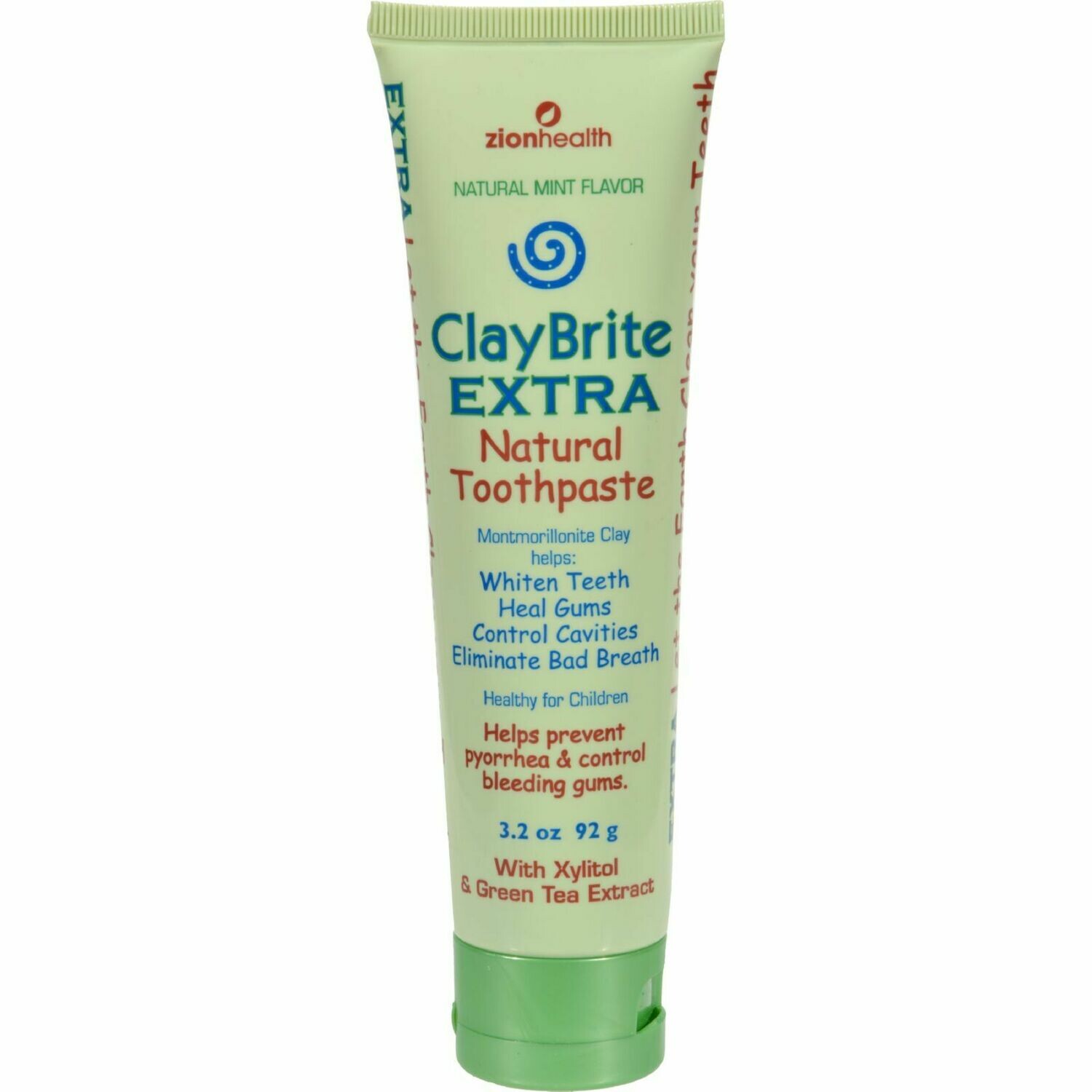 Zion Health Claybrite Extra Strength Toothpaste - 3.2 Oz