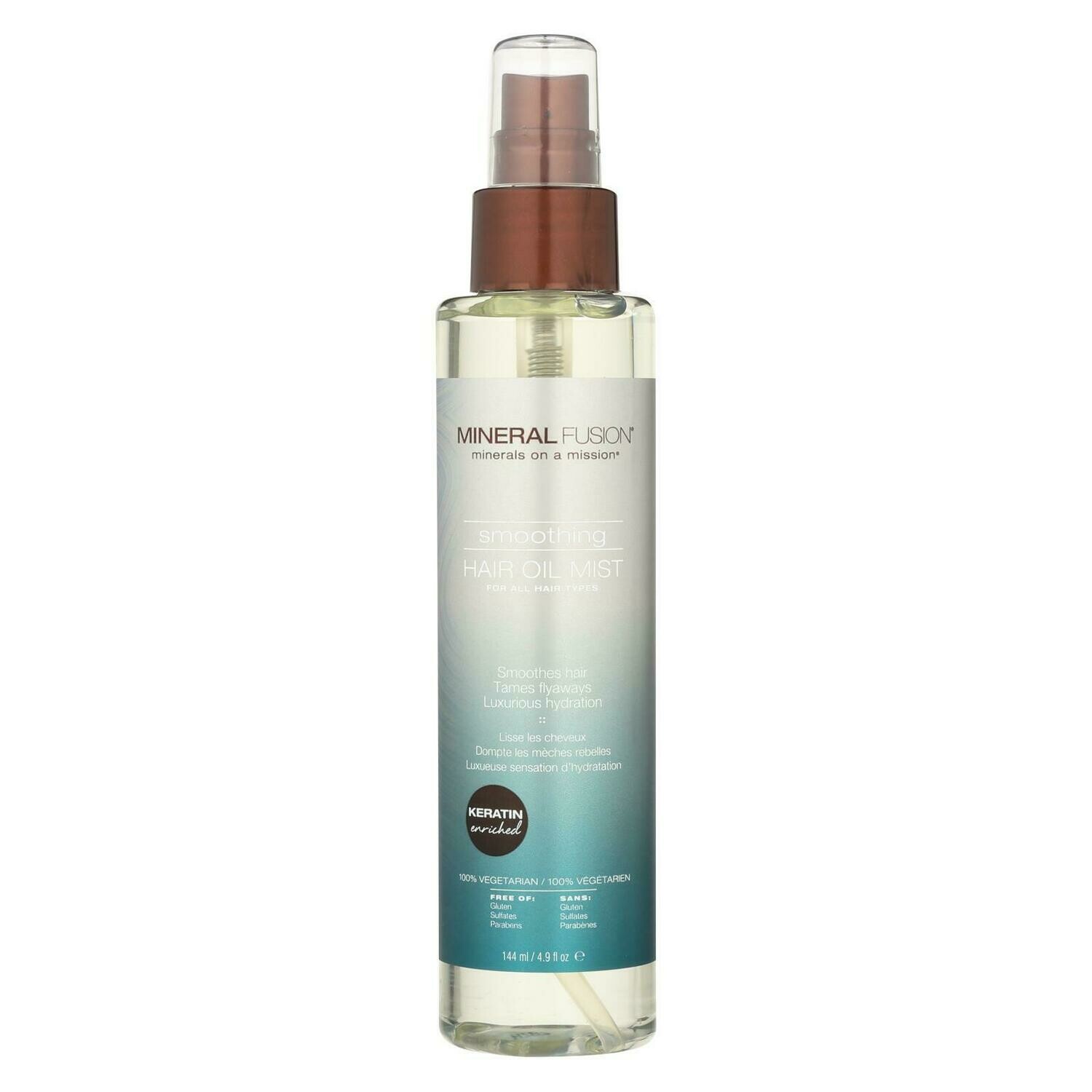 Mineral Fusion - Smoothing Hair Oil Mist - 4.9 Fl Oz.
