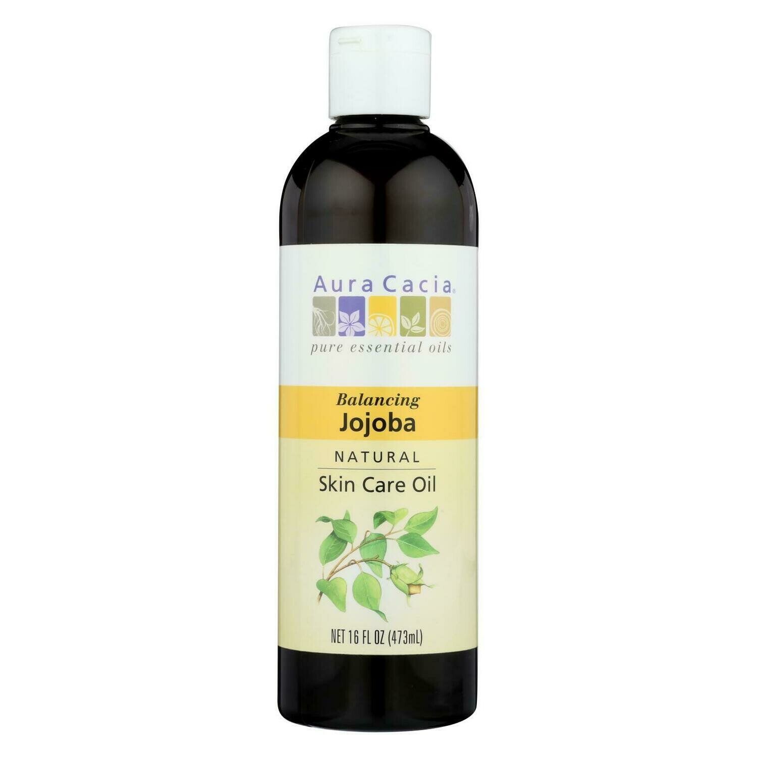 Aura Cacia - Skin Care Oil - Jojoba - 16 Oz.