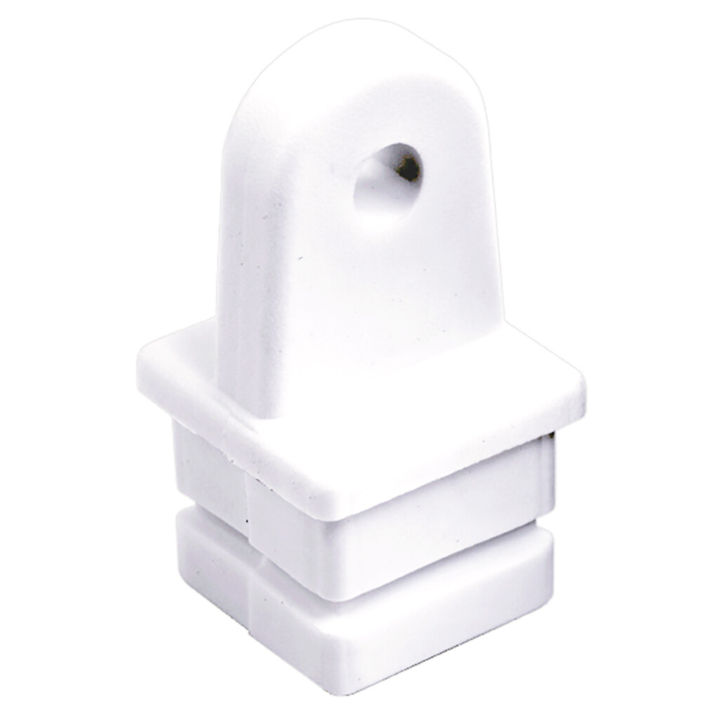 Sea-Dog Nylon Square Tube Top Insert - White - 1&quot;