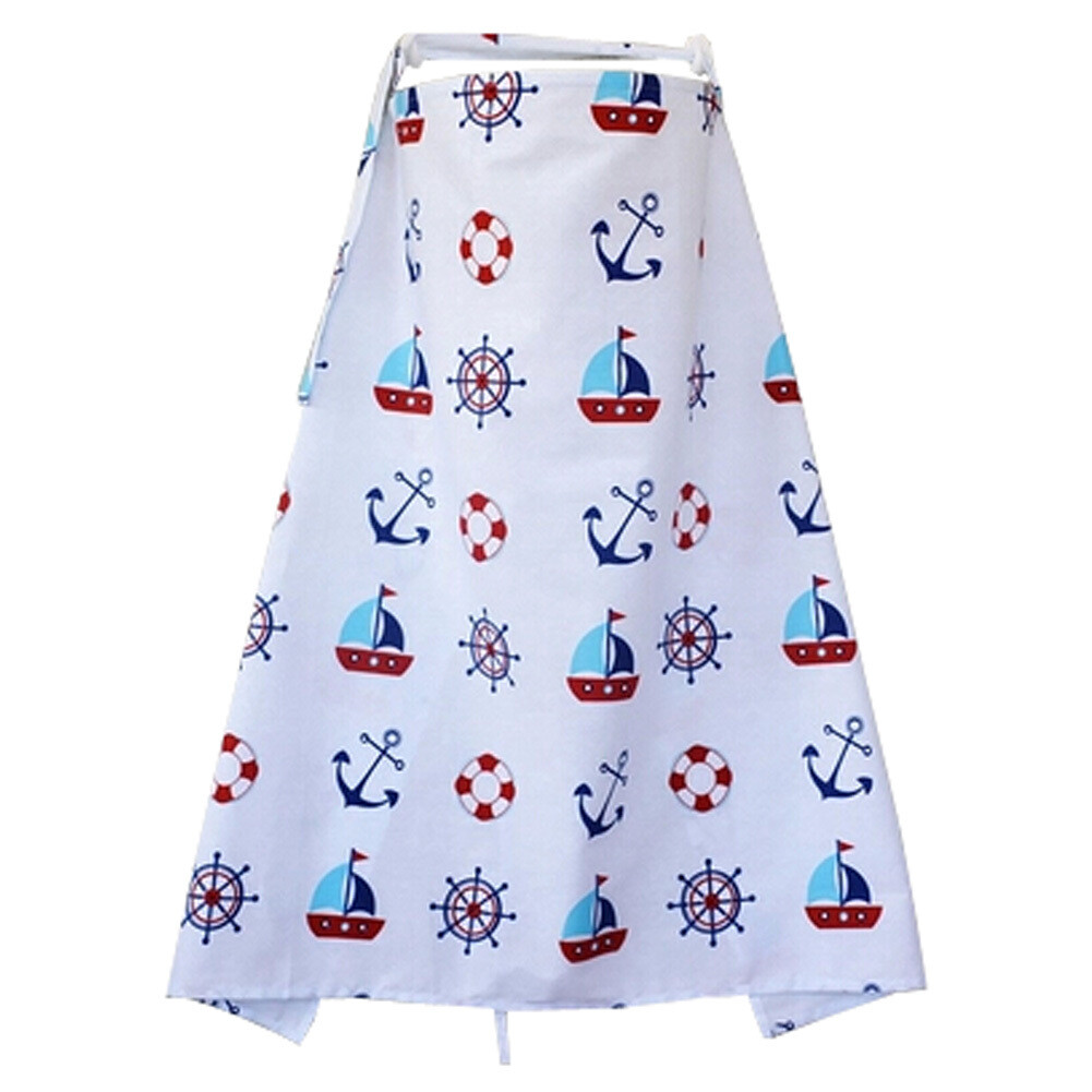 Unisex Baby Breast Feeding Nursing Cover Nursing Apron Baby Shower Gift, H