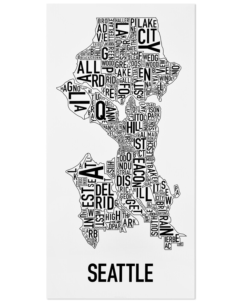 Seattle Neighborhoods (Large)