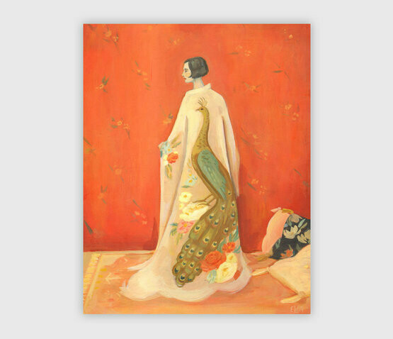 Peacock Kimono
