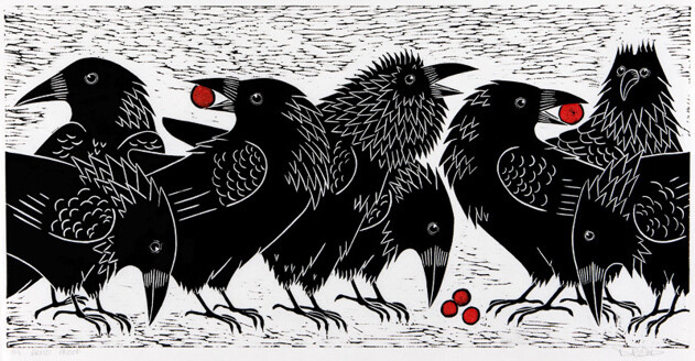 Squabbling Ravens