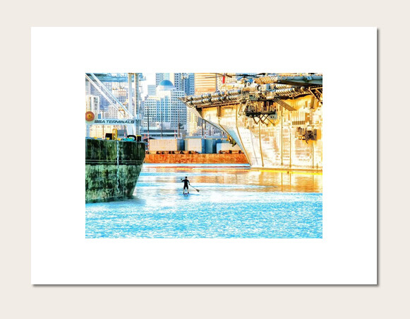 Man on Paddleboard
