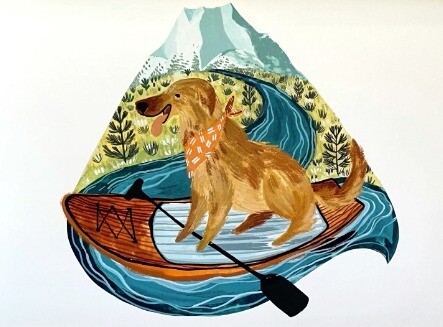 Paddle Board Pup