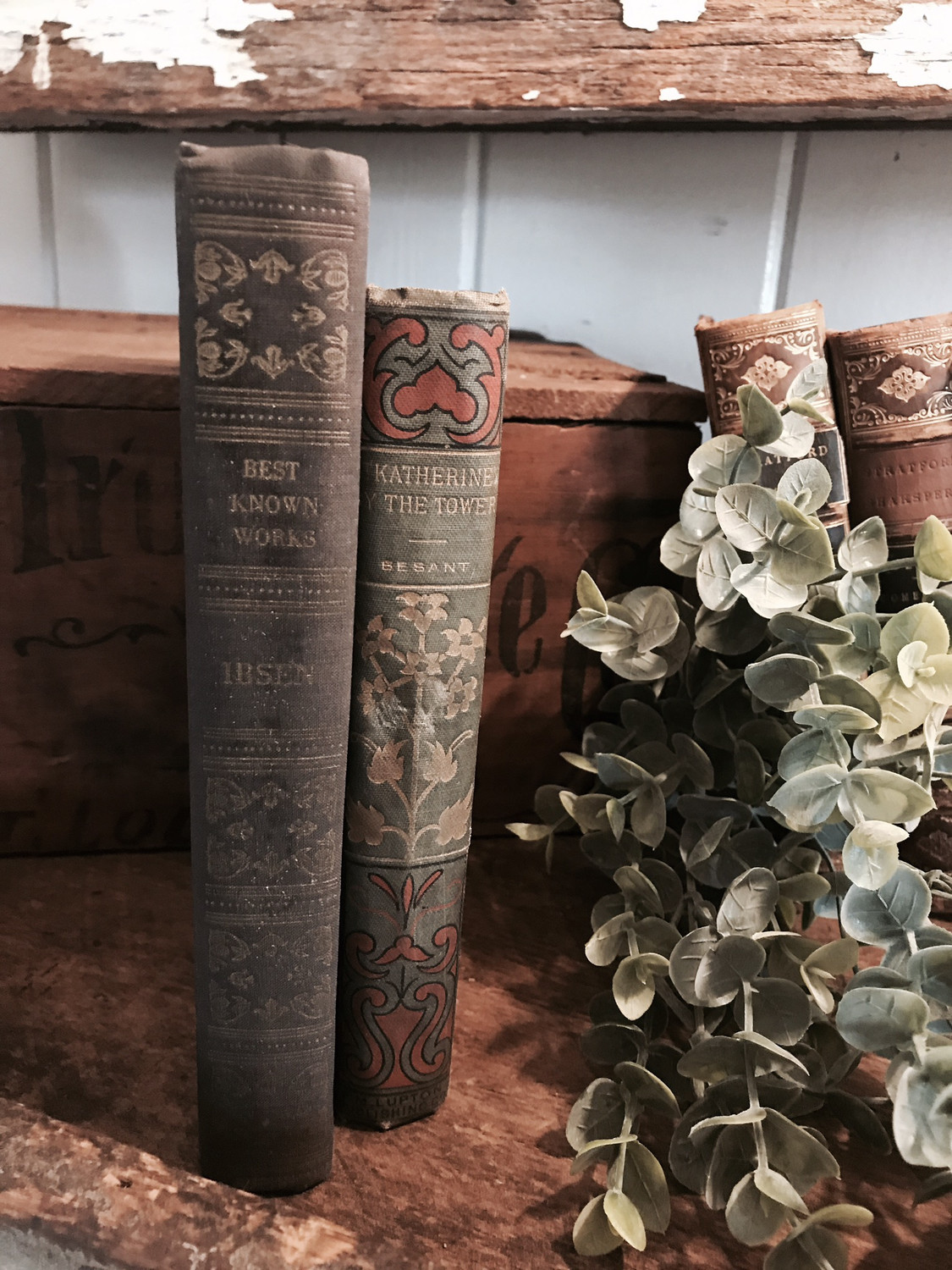 Set of Antique books