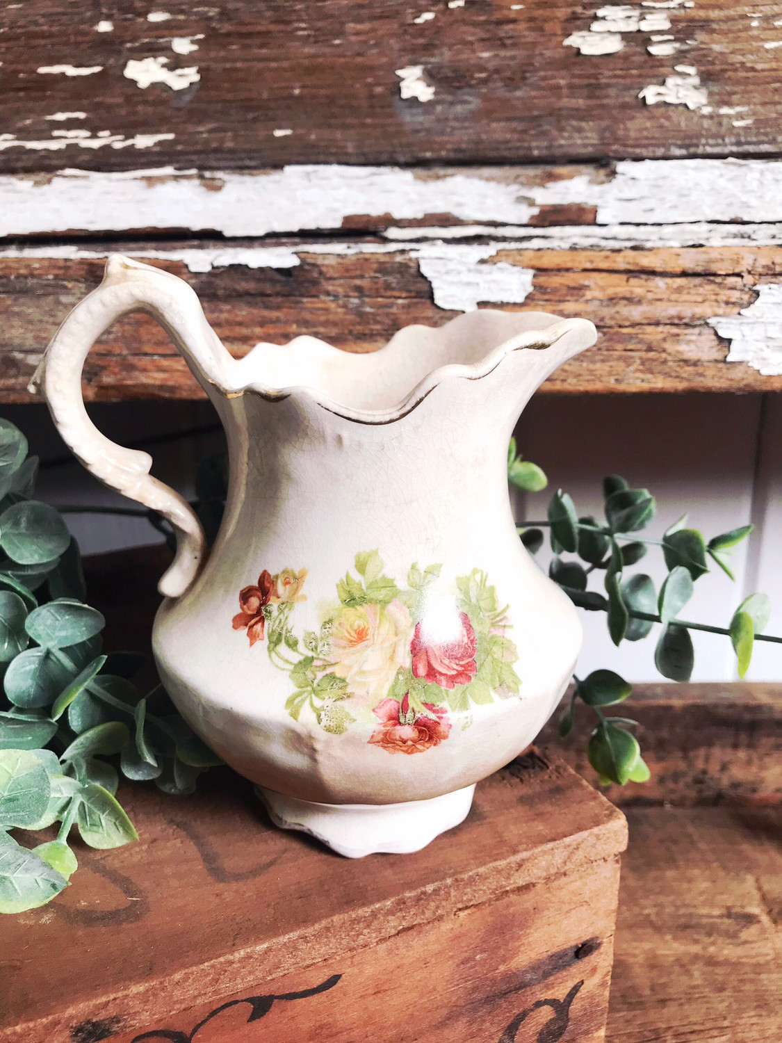 Beautiful Small floral Pitcher 