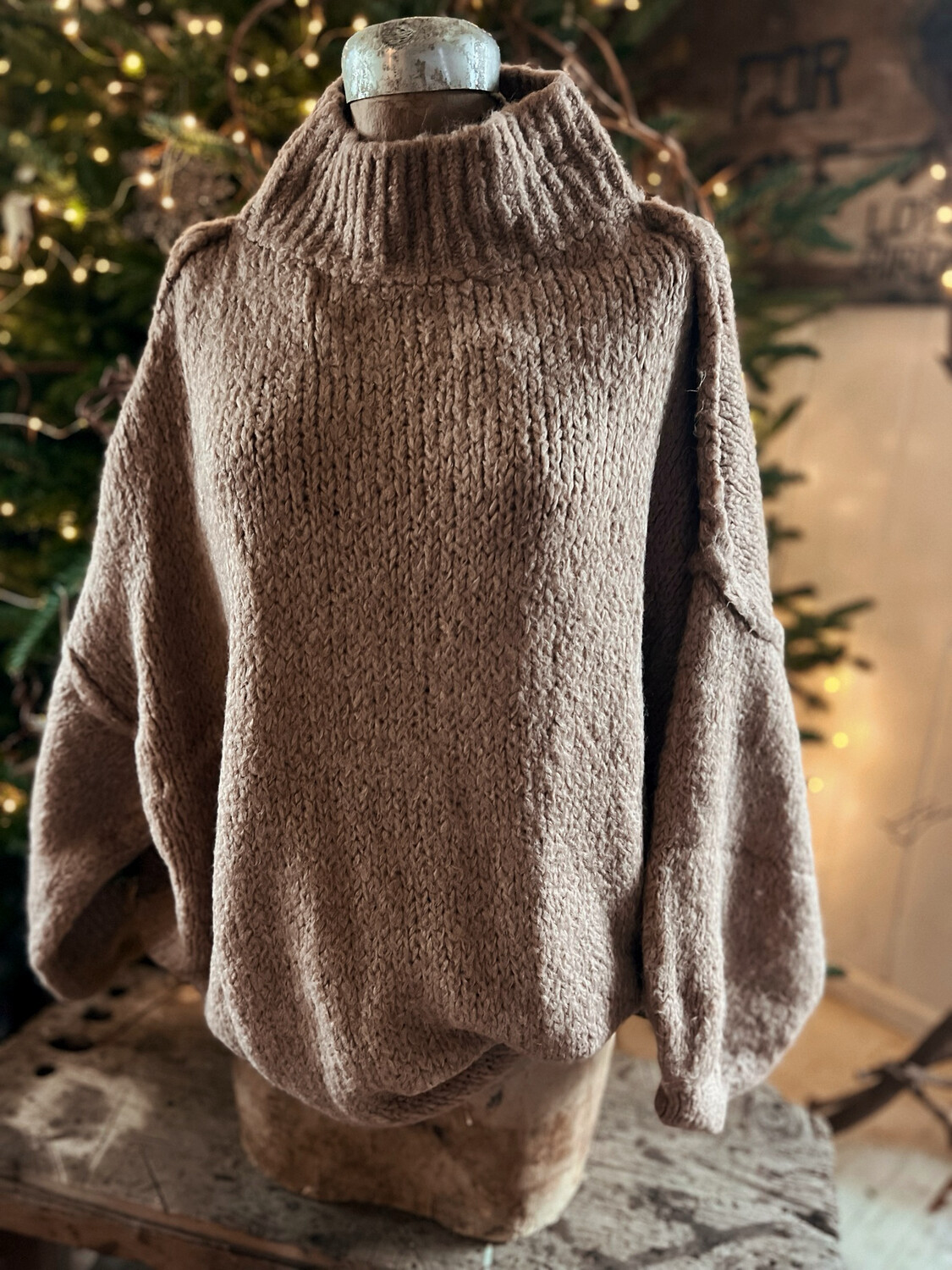 The IT Sweater in Tobacco