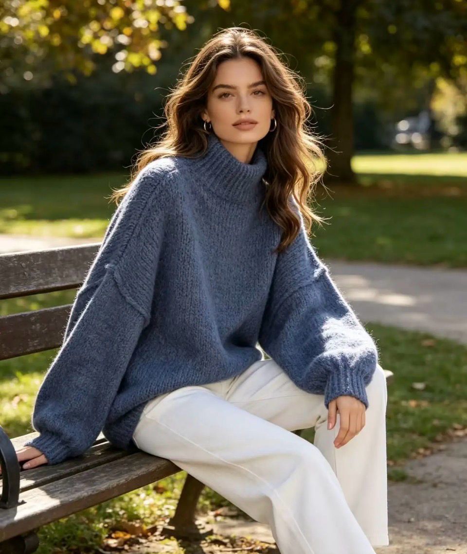 The IT Sweater In French blue