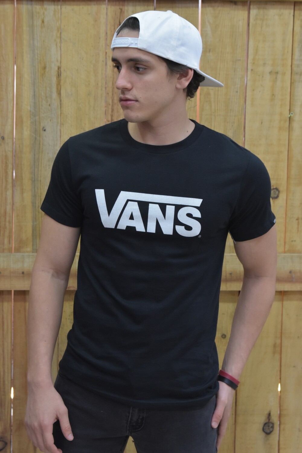 camisa vans negra