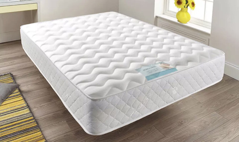 MEMORY FOAM QUILTED SPRUNG MATTRESS