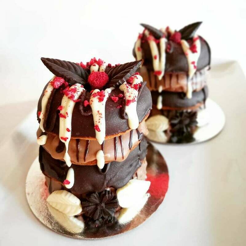 Donut Stack Cake