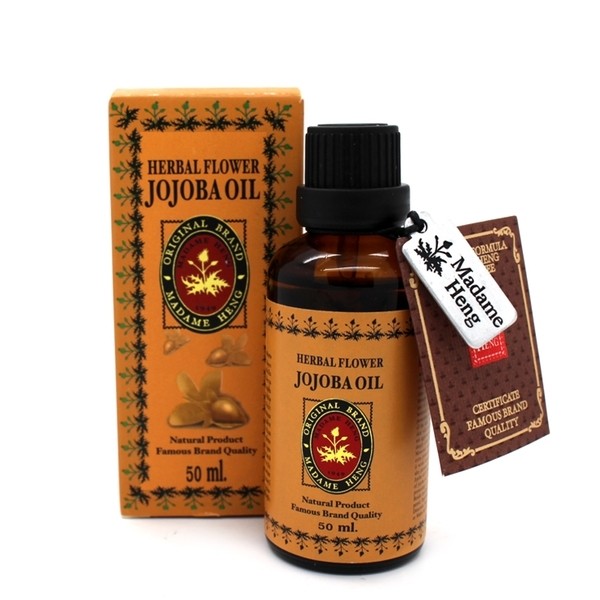 โจโจบาออยล์ มาดามเฮง Jojoba oil &amp; Vitamin C&amp;E Madame Heng&quot; 50ml.