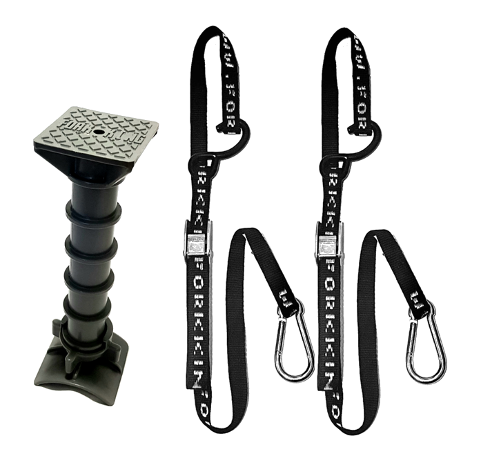 Single Combo - 1 x Fork-King & 1 x pair Aerofast Tie Downs Single Combo - 1 x Fork-King & 1 x pair Aerofast Tie Downs