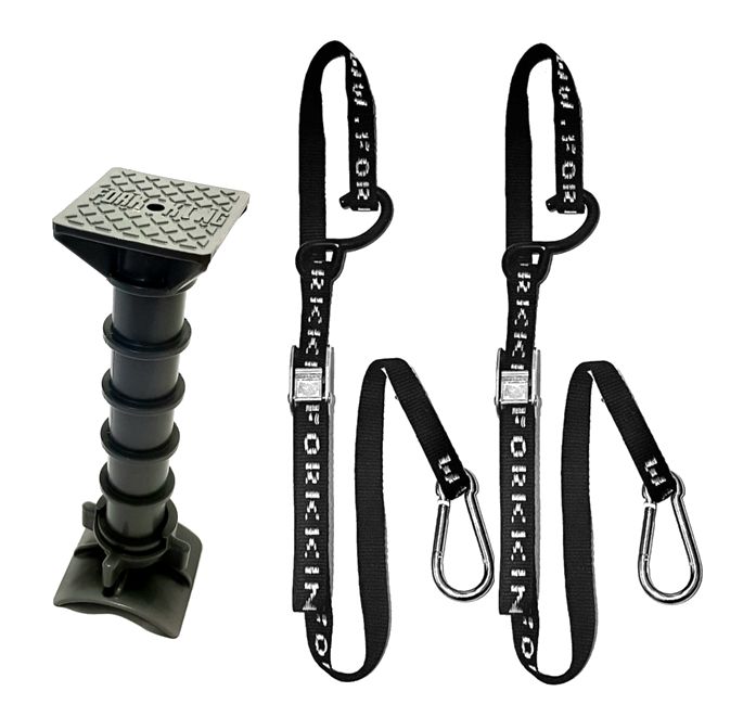 Single Combo - 1 x Fork-King & 1 x pair Aerofast Tie Downs Single Combo - 1 x Fork-King & 1 x pair Aerofast Tie Downs