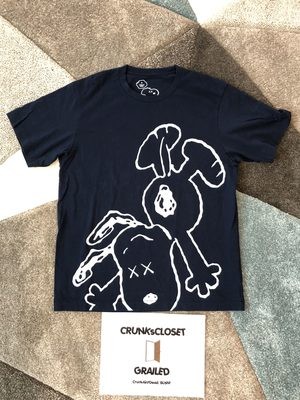 Uniqlo x KAWS x Snoopy Tee - Navy