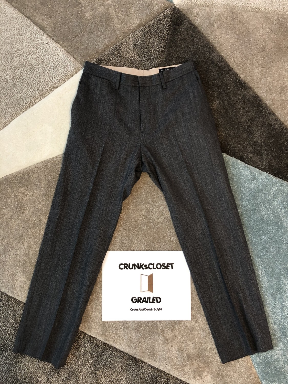 Banana Republic Herringbone Wool Pants - Size 30