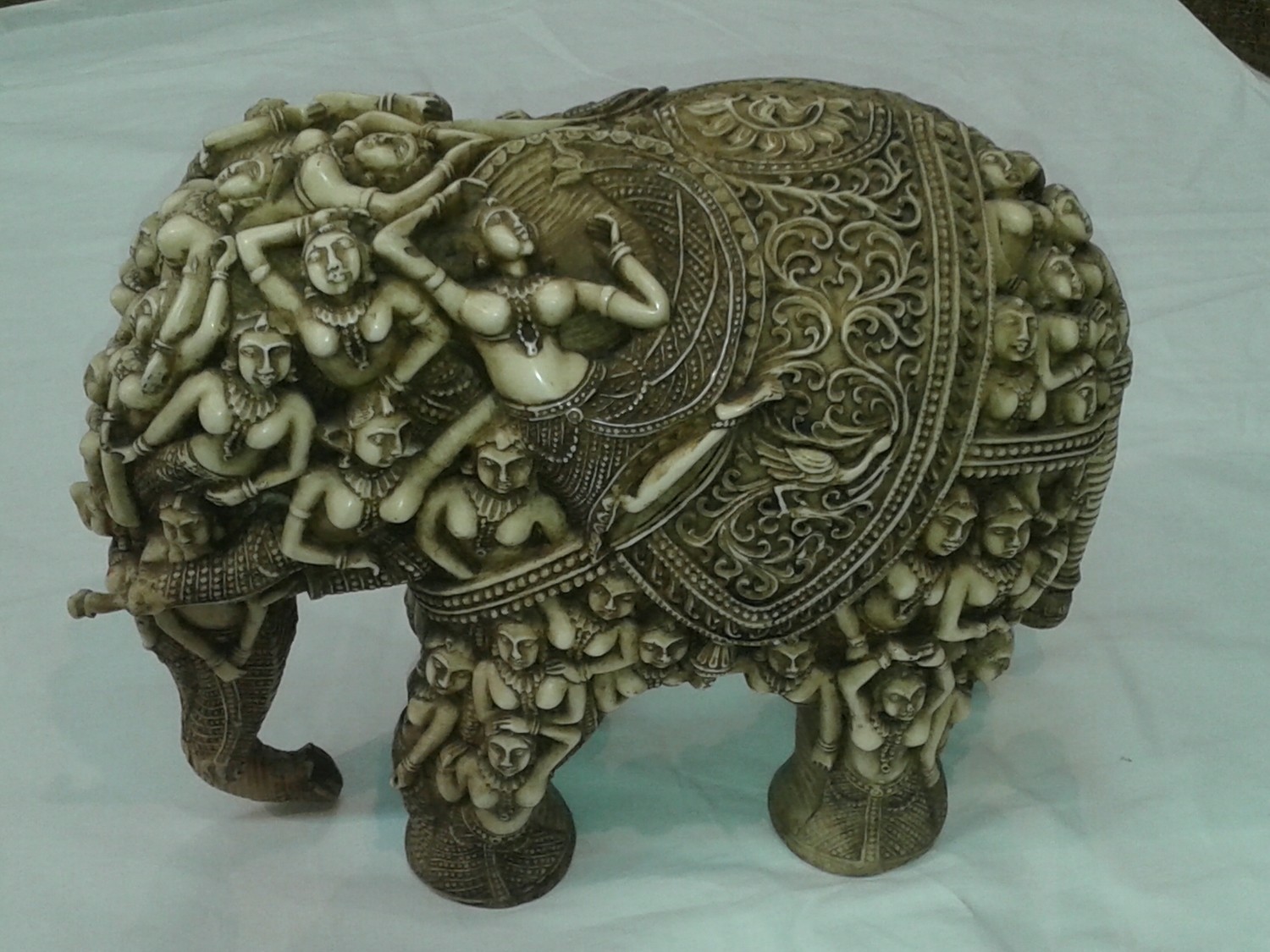 elephant puttly,hand made