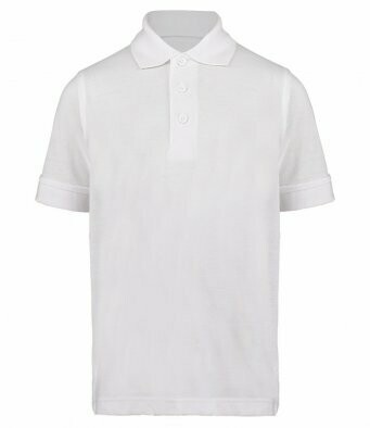 Polo shirt 1 colour embroidered logo to left breast